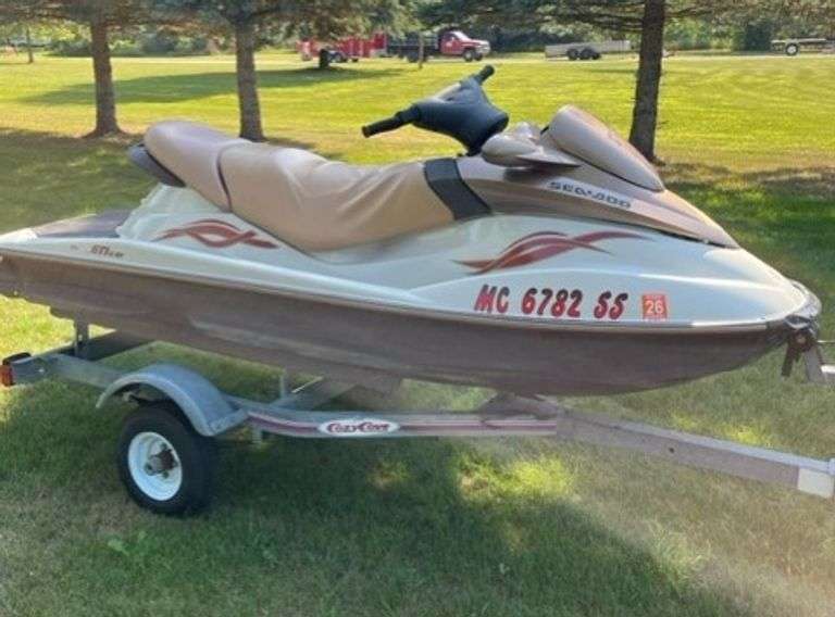 2004 SeaDoo GTI LE RFI jet ski, HIN ZZN06894A404, 150 hours on