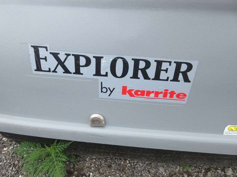 Roof top luggage holder, Explorer by Karrite, 52"L Albrecht Auction