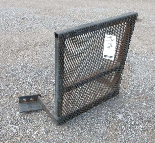 Ford 8N Tractor Grille Guard, no drilling required, bolts to axle beam