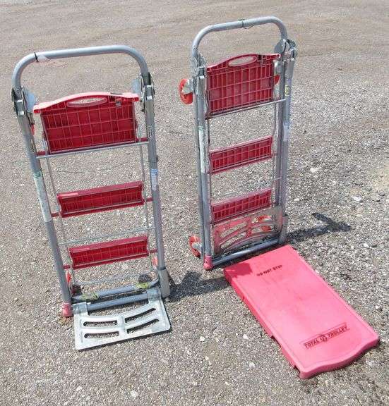 Total Trolley dolly cart ladder, 150 lb. max load, 14 1/2" x 41", works
