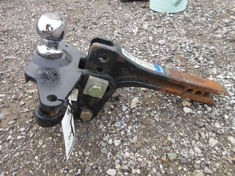 Reese hitch bar, 2" 54970, 2 5/8" ball, good Albrecht Auction Service