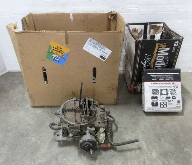 Box of carbs Albrecht Auction Service