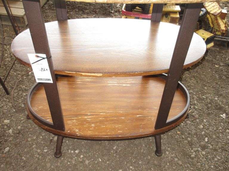 High top hard surface table, 40"W x 54"L x 36"H, good Albrecht