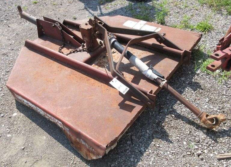 Bush hog "Squealer" 5' mower, good gear box but does need a rear tail