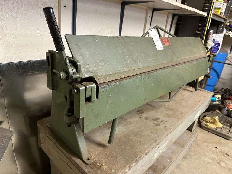 Connecticut Model 422 Bending Brake, Manufactured by W. Whitney Stueck