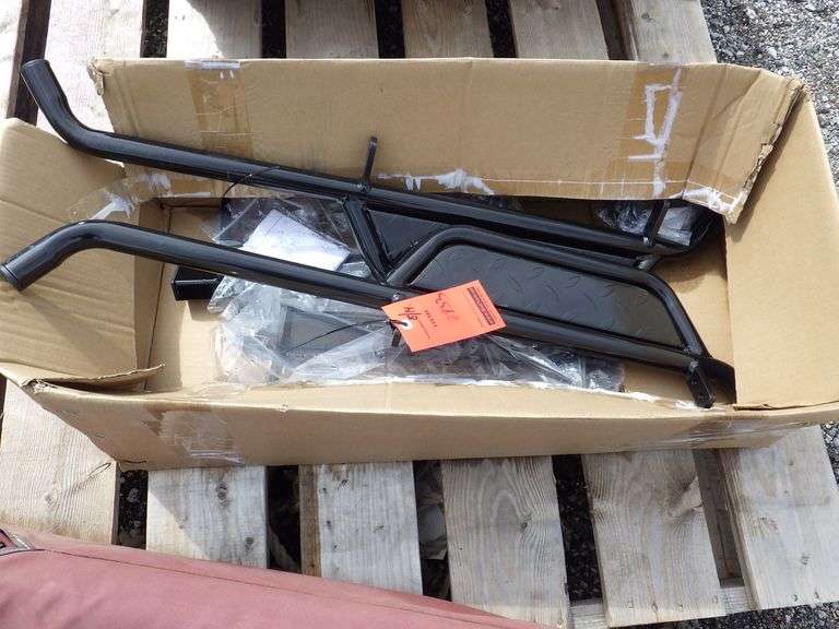 Golf cart Nerf bars running board step fits 19962021 EZGO TXT gas or electric Albrecht