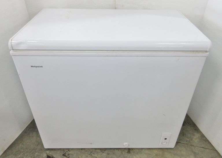 HotPoint deep freezer, 37"W x 21"D x 34"H Albrecht Auction Service