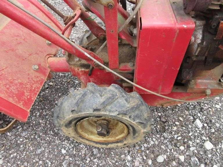 TroyBilt Junior rear tine rototiller, electric start, Tecumseh engine