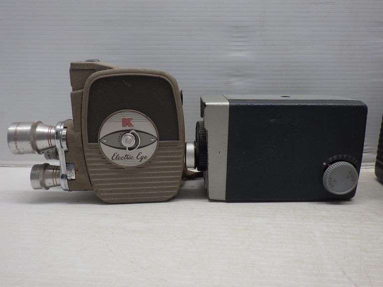 (5) Older Cameras, include Keystone Electric Eye, Brownie Hawkeye
