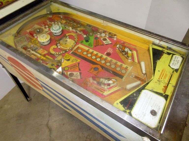 Bally Champ Pinball Machine Albrecht Auction Service
