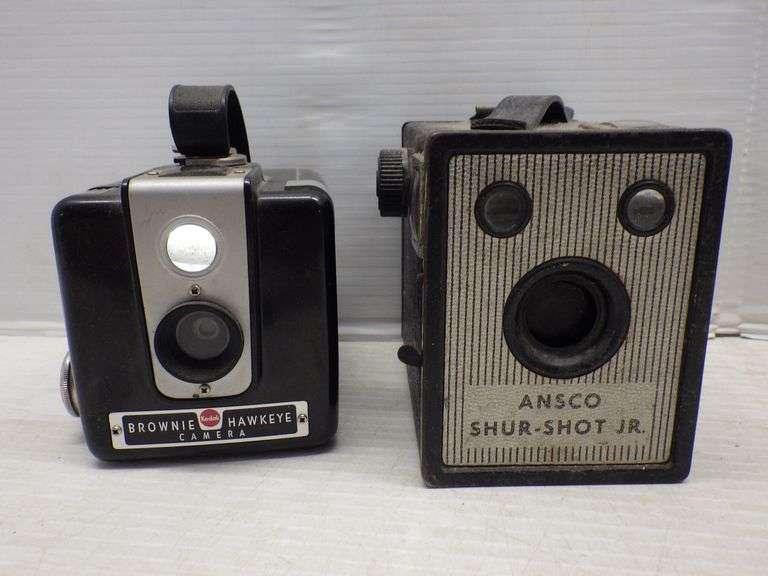 (5) Older Cameras, include Keystone Electric Eye, Brownie Hawkeye