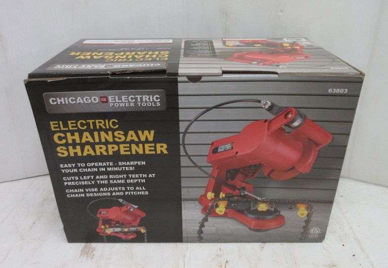 Chicago electric chainsaw sharpener, new in original box Albrecht