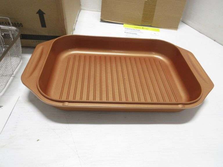 Copper Chef wonder cooker XL, includes recipe book, NIB Albrecht