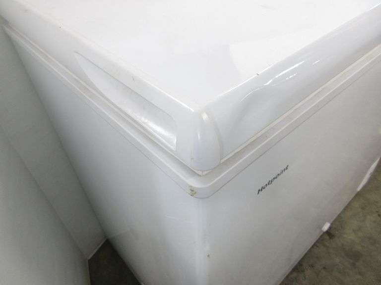 HotPoint deep freezer, 37"W x 21"D x 34"H Albrecht Auction Service