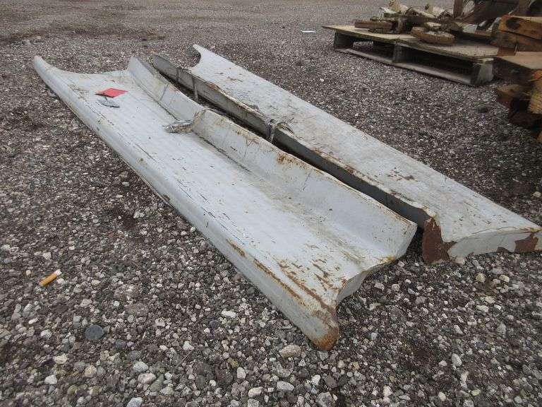 19411946 Chevy/GMC truck running boards, 79 3/4"L, solid, no major