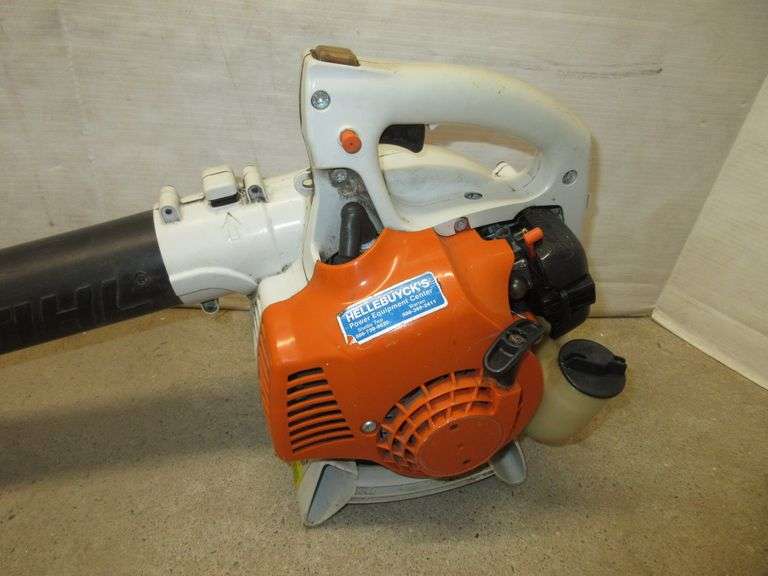 Stihl blower, model BG 55, starts and runs well, switch stuck in "on
