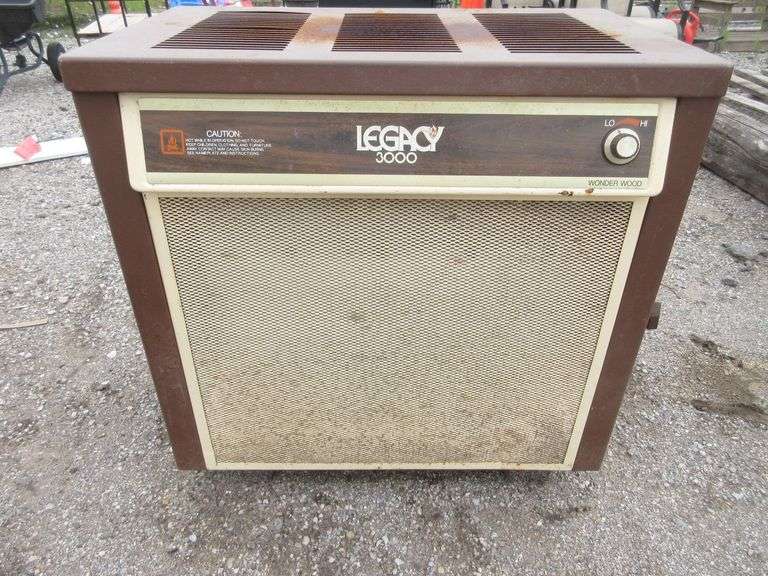 Wonder Wood Legacy 3000 wood stove, used - Albrecht Auction Service