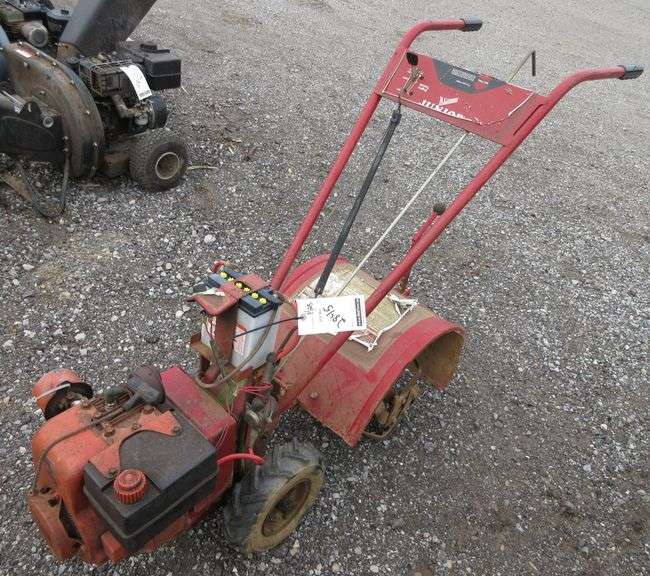 TroyBilt Junior rear tine rototiller, electric start, Tecumseh engine