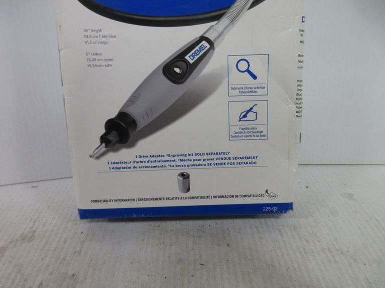 Dremel flex shaft drive adaptor, 36"L, in new condition Albrecht
