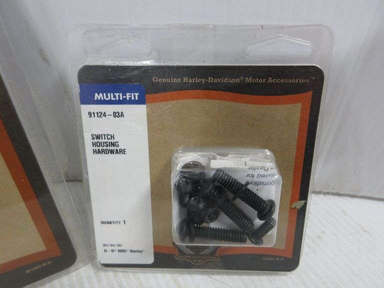 Switch housing hardware, valve stem caps, and switch caps, from HD