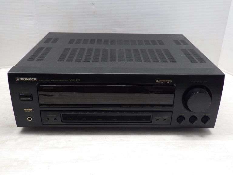 Pioneer Receiver VSX 453, some features include built in pro-logic ...