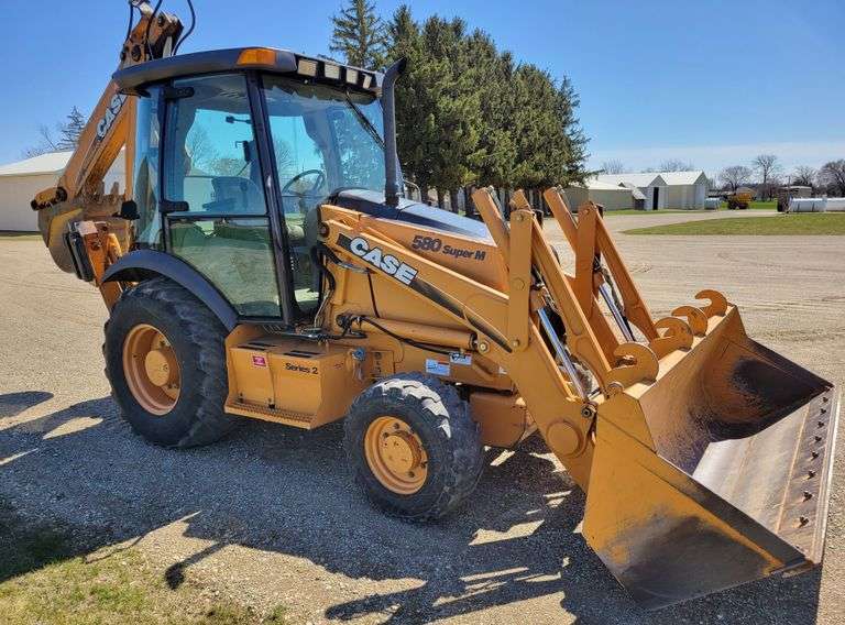 2006 Case 580 Super M Series 2 4WD Backhoe, (4425 Hours), Cab with AC