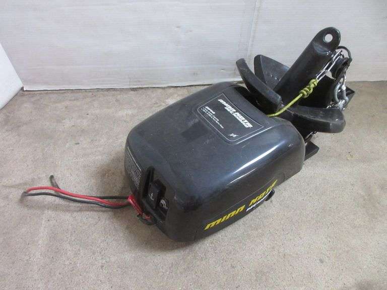 Minn Kota DH40 electric boat anchor, like new Albrecht Auction Service