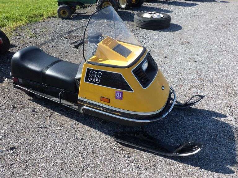 Ski Doo Elan SS Twin snowmobile, ran well last year, needs fuel mix and