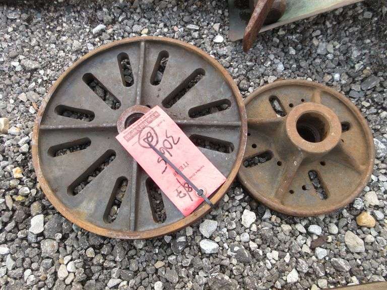 Cast iron drill press tables, 7 1/2" x 11" Albrecht Auction Service