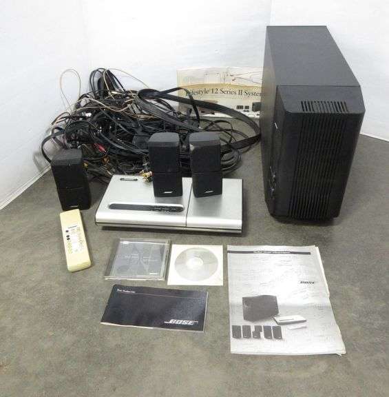 Bose surround sound system lifestyle 12 Series II, has owners manual