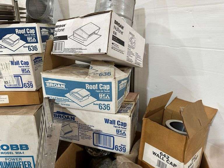 Group with (2)Lobb Humidifiers (Model AD1 & Model WA1), Exhaust Fan