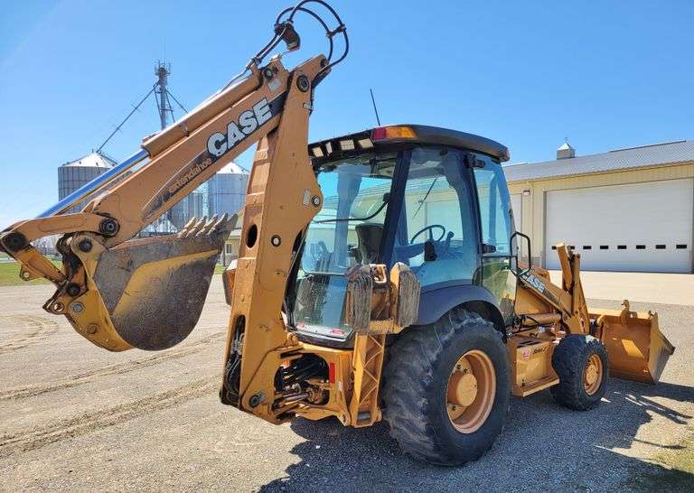 2006 Case 580 Super M Series 2 4WD Backhoe, (4425 Hours), Cab with AC