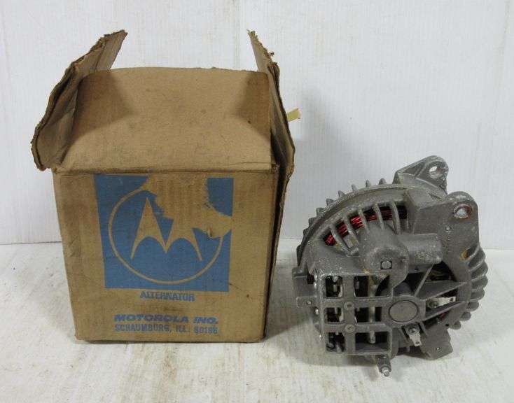 Rebuilt alternator, unknown application Albrecht Auction Service