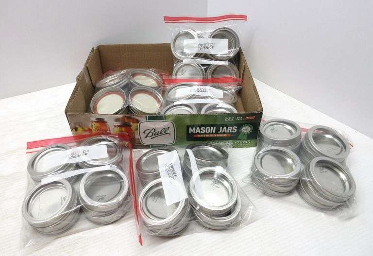 (72) Ball brand canning lids, new Albrecht Auction Service