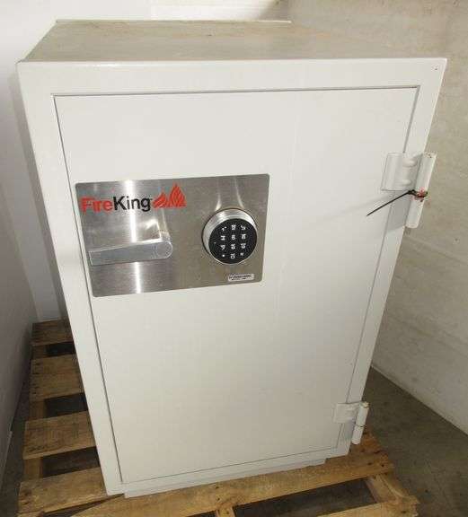 Fire King Safe, 24" x 36" x 30", weighs 1,200 lbs., includes ESD wood