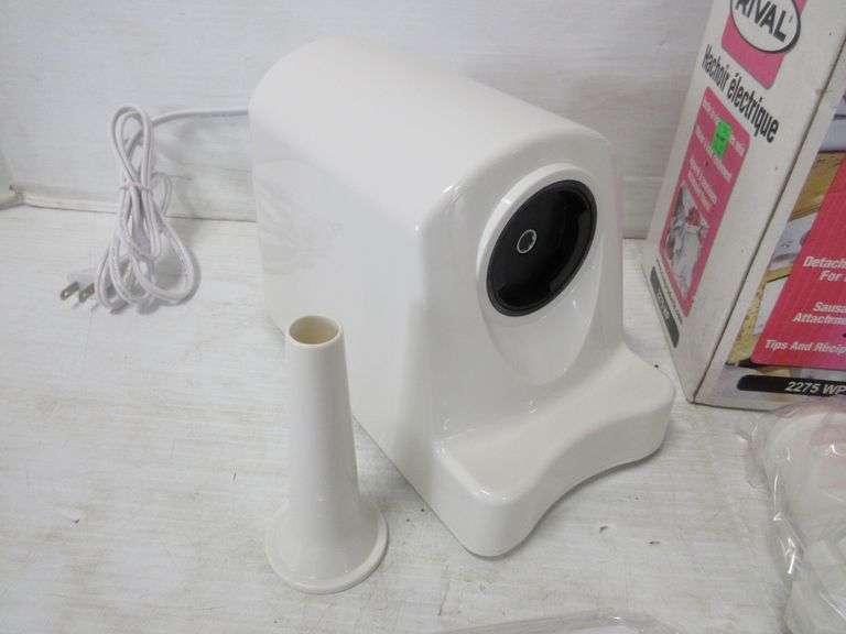 Rival electric food grinder, 2275 WP, new Albrecht Auction Service