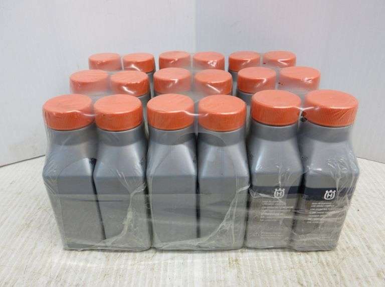 (18) 2.6 oz. bottles of Husqvarna XP+ 2stroke oil, mix with 1gallon
