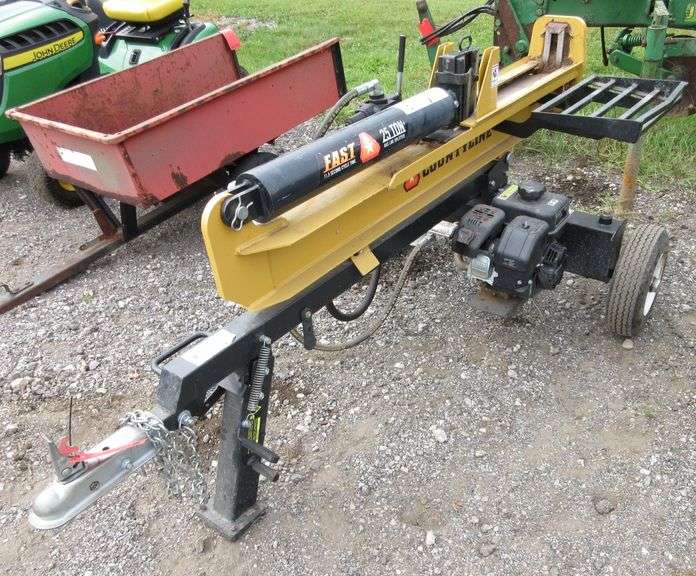 Countyline 25Ton horizontal/vertical gas powered log splitter with