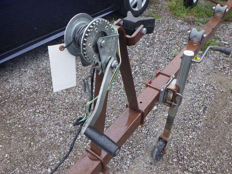 Boat trailer, 12'L, newly refurbished with brand new parts, in very