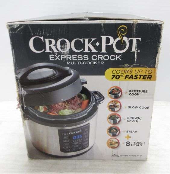 Crockpot Express Cooker 6quart multicooker pressure cooker slow