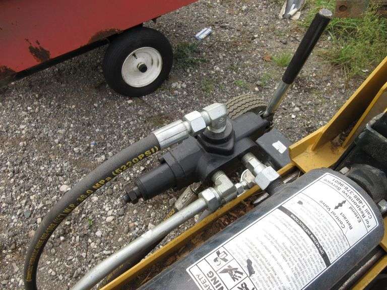 Countyline 25Ton horizontal/vertical gas powered log splitter with