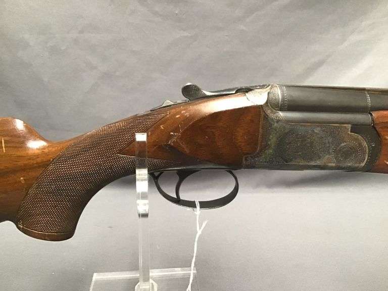 Franchi Brescia Over/Under 12-Gauge Shotgun, Engraving on Receiver and ...