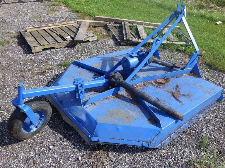 Ford New Holland brush hog 3point, 5' cut Albrecht Auction Service