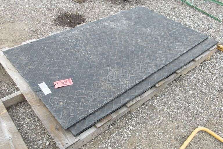 (2) Workout rugs, 71" x 40" Albrecht Auction Service