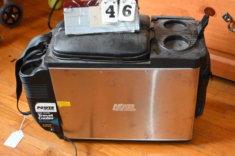 Power On Board Travel Cooler Apexx Auctions
