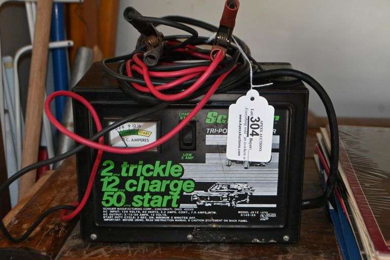 Schauer Battery Charger - Apexx Auctions