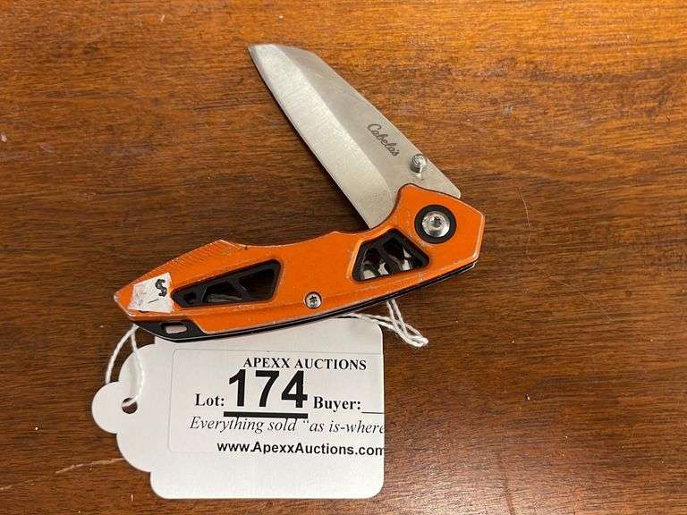 Cabela’s Pocket Knife Apexx Auctions