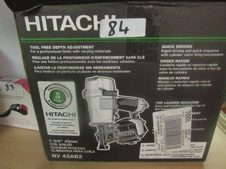 [MSRP 269.0] [SB 10.0] HITACHI NAILERS 13/4 IN. WIRE COIL ROOFING