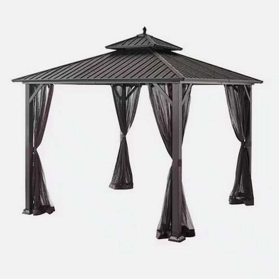 HOLDEN 10X10 HARD TOP GALVANIZED STEEL GAZEBO 1003399497 1,099.00