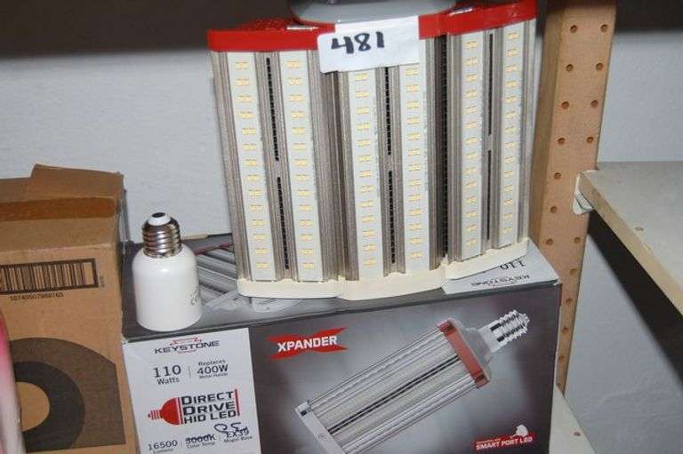 KEYSTONE XPANDER DIRECT DRIVE HID LED 16500 LUMENS BULB Auction HUB Texas